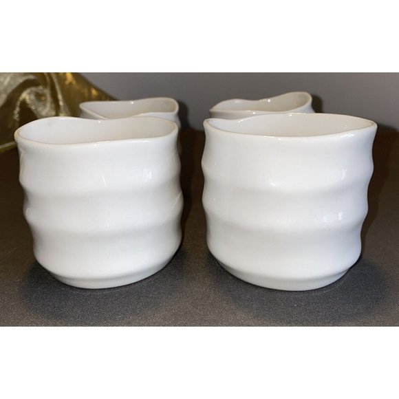 Donna Karan Lenox Porcelain Touch Votives (Set of 4) 2.25 Ht - Picture 3 of 11